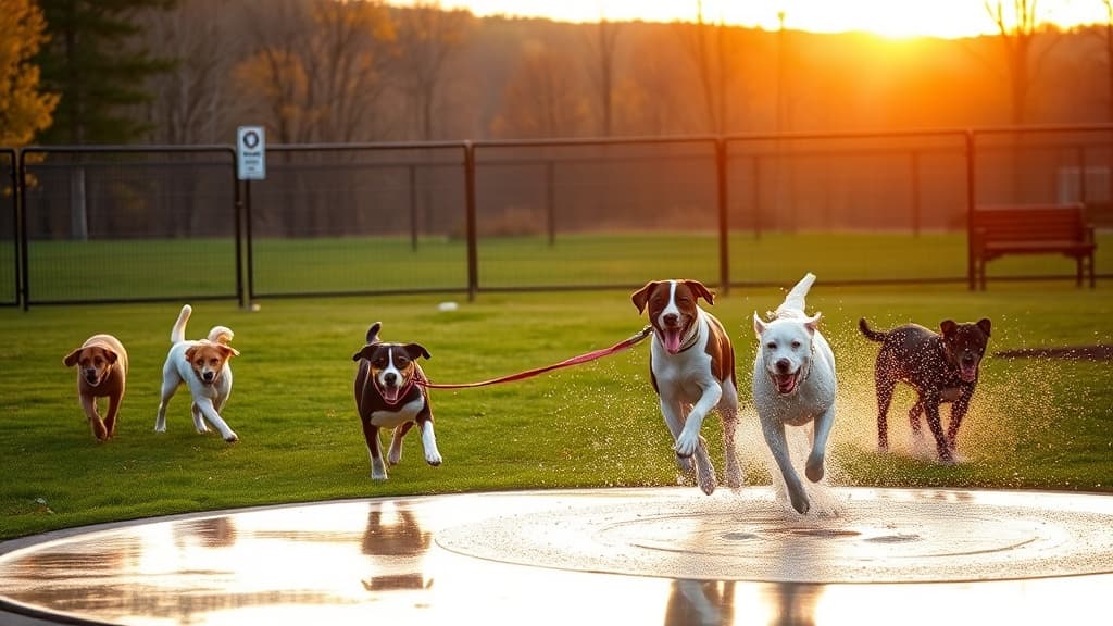 Grange Park Dog Park dog park in Allentown, PA