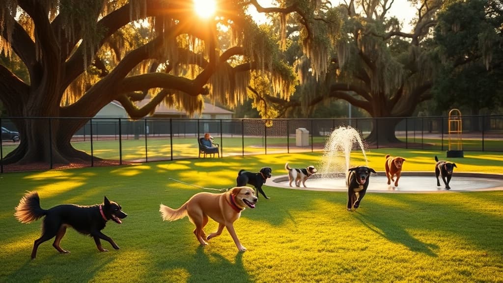 Cherokee Bluffs Park Dog Park dog park in Flowery Branch, GA