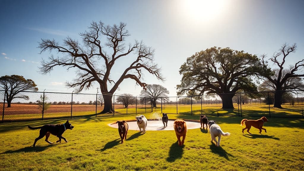 Fair Paws Dog Park at Fair Park dog park in Henderson, TX
