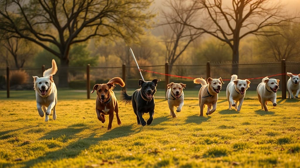 Small dog park in Unknown, AZ