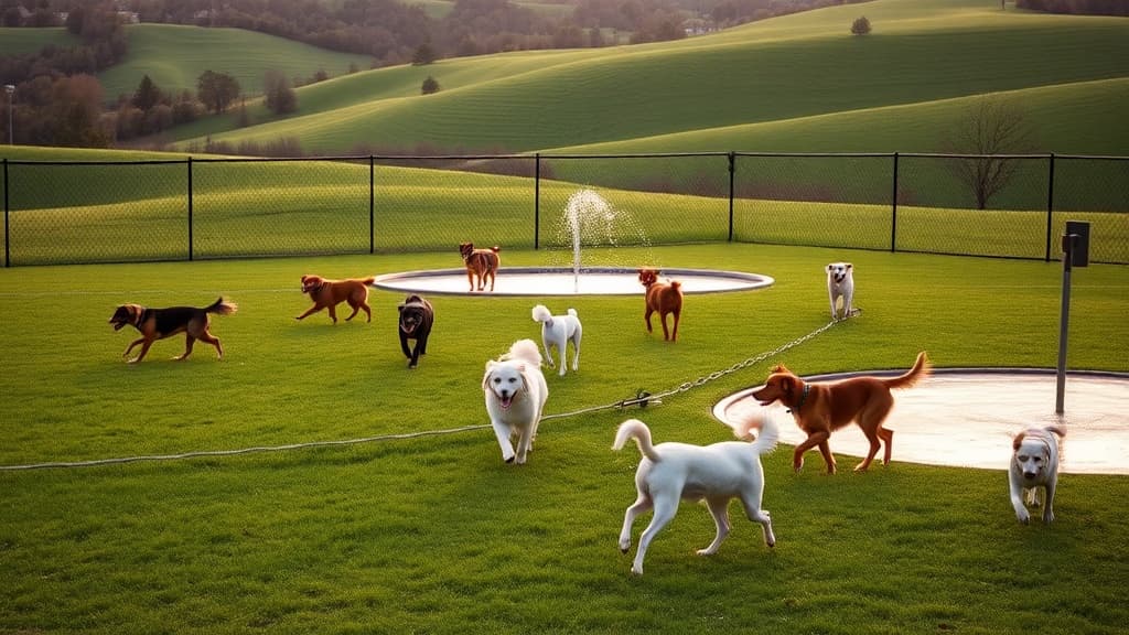Bark Park dog park in Mount Juliet, TN