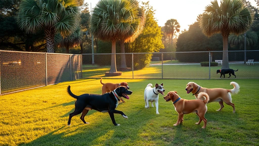 Wassamassaw Community Park dog park in Summerville, SC
