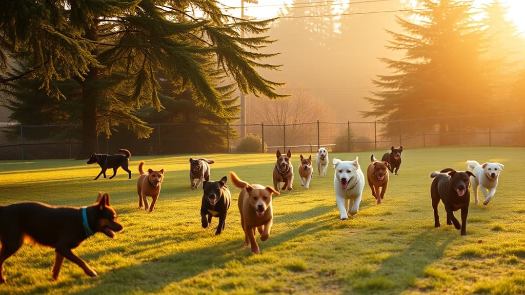 Dog Park dog park in Port Townsend, WA