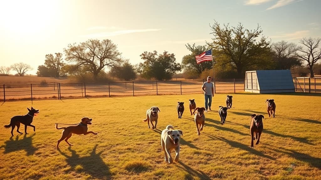 Morning Star Dog Park dog park in Georgetown, TX