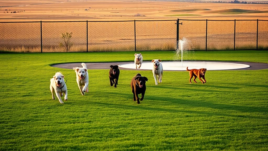 Monument Dog Park dog park in Gering, NE