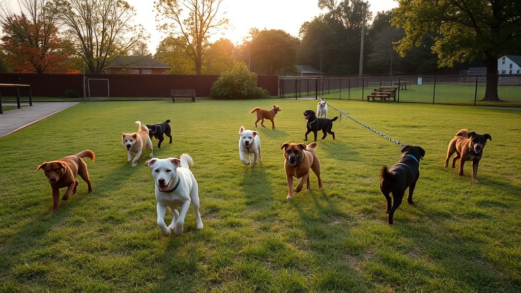 Oldham Crossing Community Dog Park dog park in Baltimore, MD