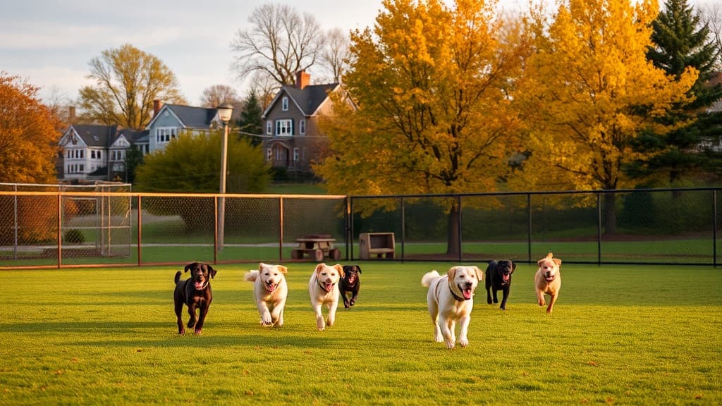 Salt Meadow Park Dog Park dog park in Madison, CT操作者:
