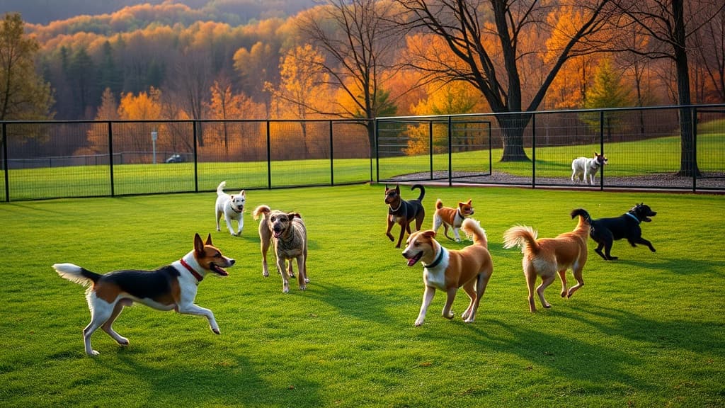 Apple Grove Dog Park dog park in Honesdale, PA