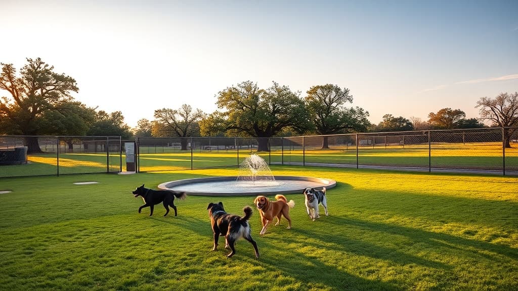 Dog Park at Villages of Bear Creek Park dog park in Euless, TX