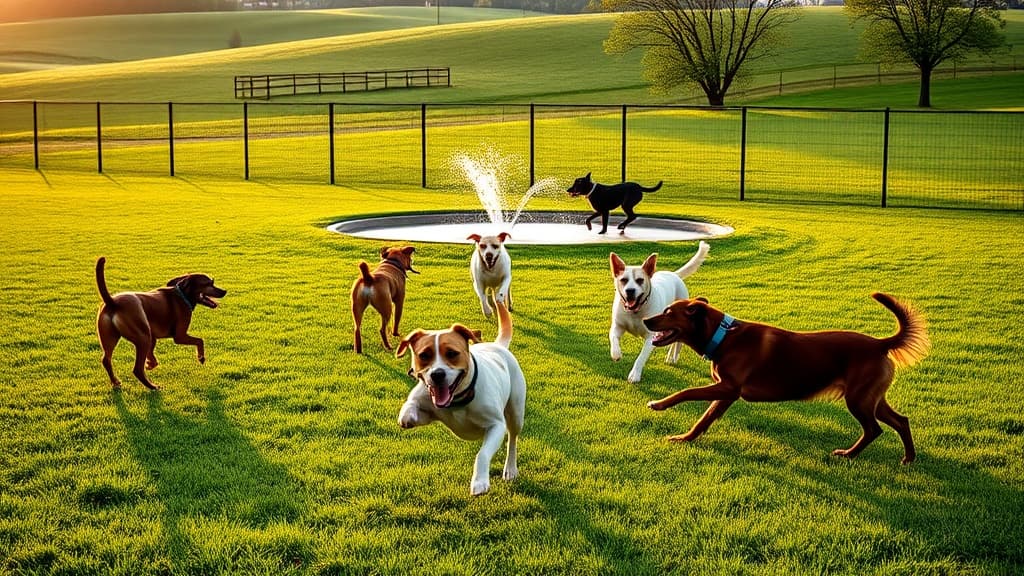 Whitley Branch Veterans Park Bark Park dog park in London, KY
