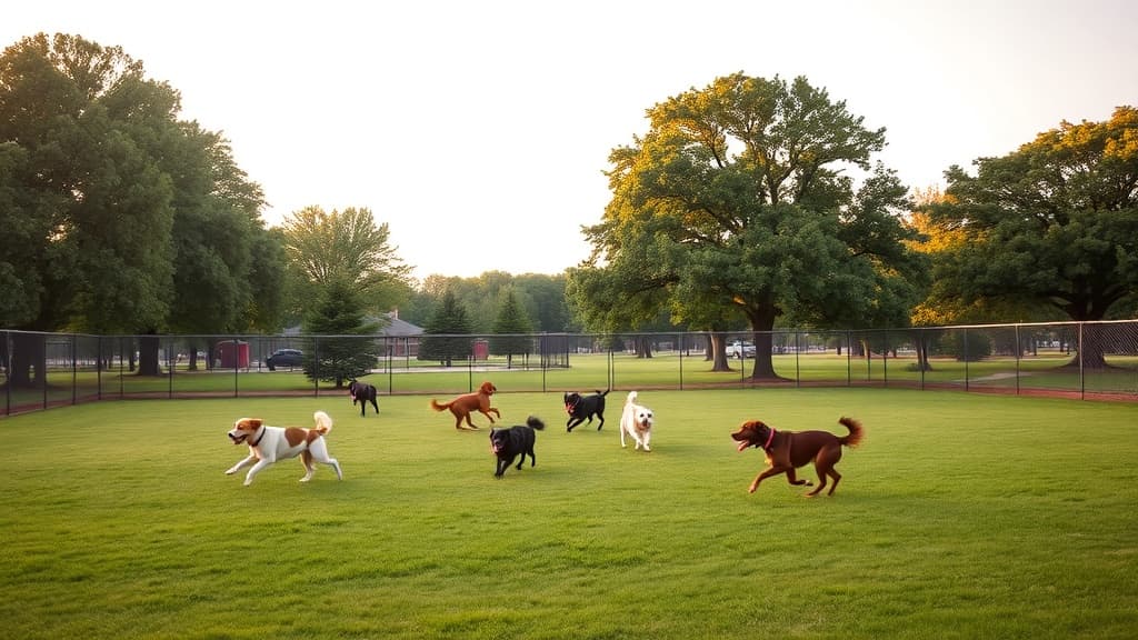Forest Park Dog Park dog park in Forest Park, IL