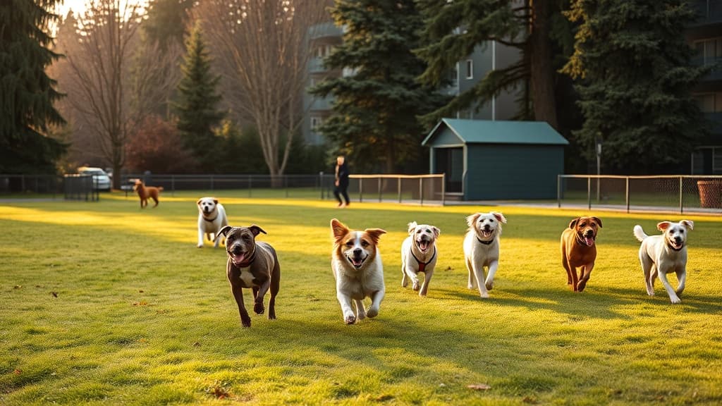 Portsmith Apartment's Dog Park