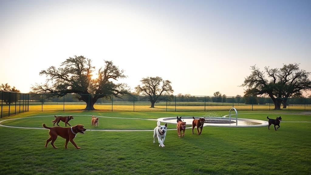 Granbury Dog Park dog park in Granbury, TX