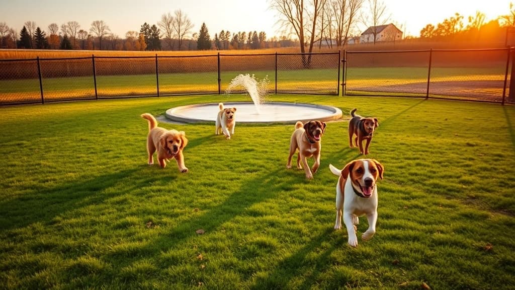 Savage Dog Park dog park in Savage, MN