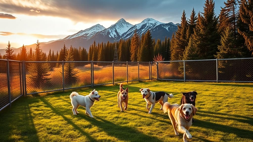 Dog Park at South Anchorage Sports Park dog park in Anchorage, AK