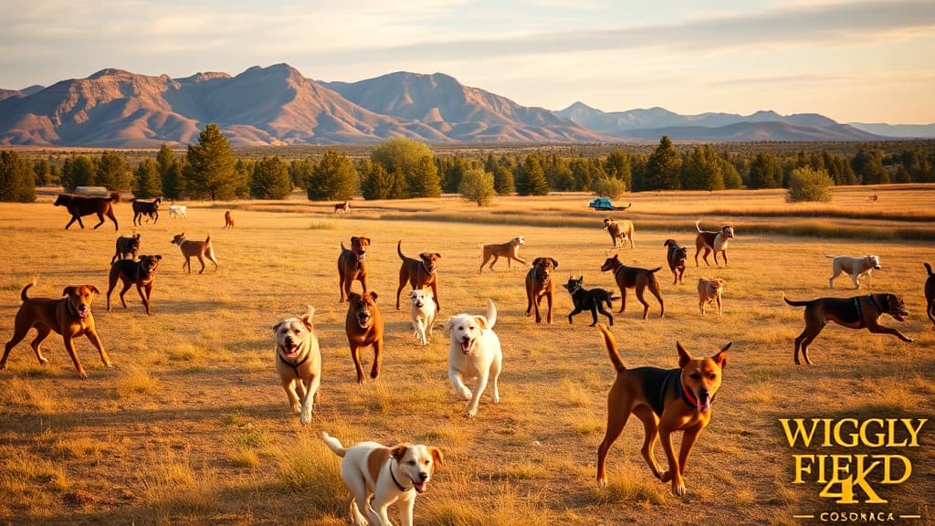 Wiggly Field dog park in Castle Rock, CO