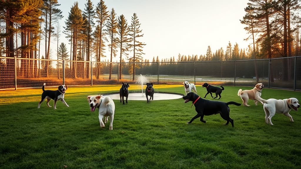 Escanaba Dog Park dog park in Escanaba, MI