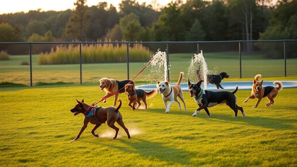 Meadow Run Dog Park dog park in Kalamazoo, MI