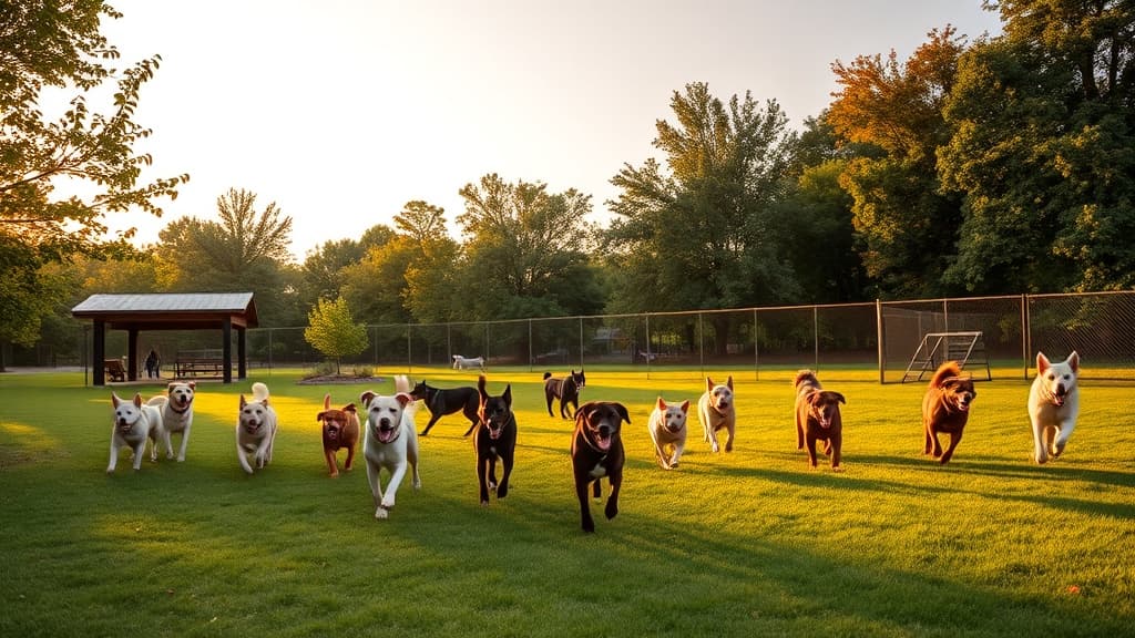 Canine Campus Dog Park dog park in Tinley Park, IL
