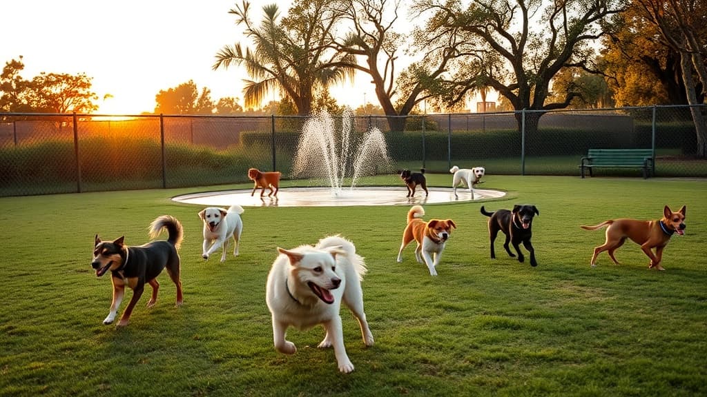 Brown Memorial Dog Park dog park in Lafayette, LA