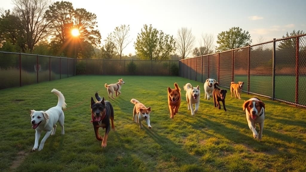TA Saginaw dog park in Bridgeport, MI