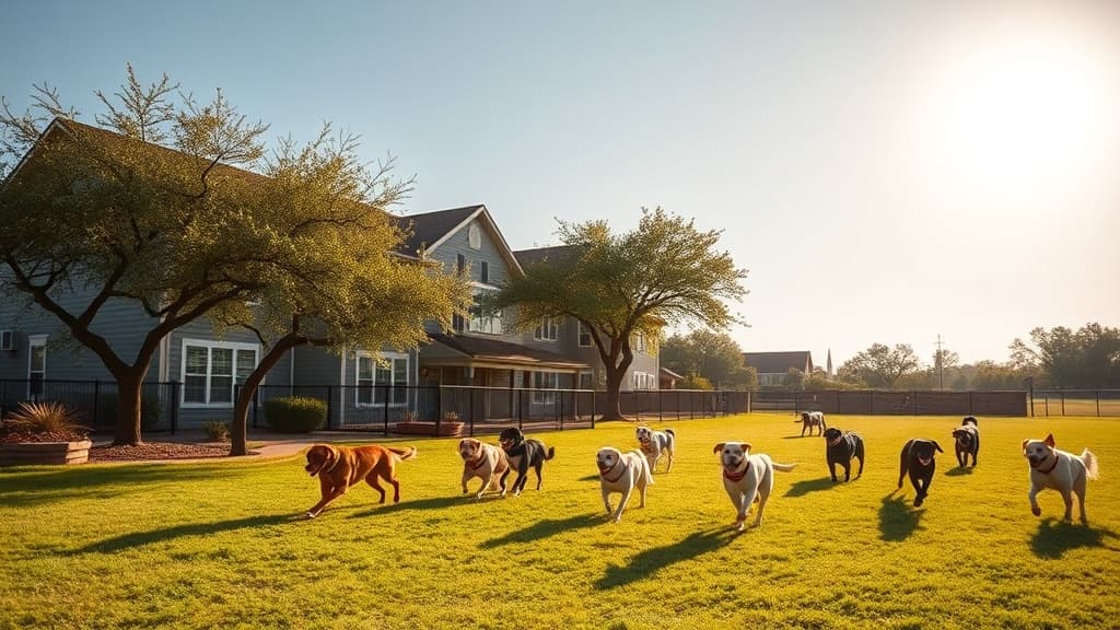 Vineyard Springs Apartements dog park in San Antonio, TX