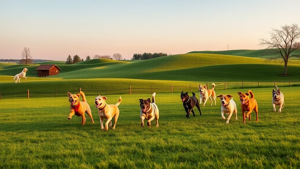 Waupan Dog Park dog park in Town of Waupun, WI