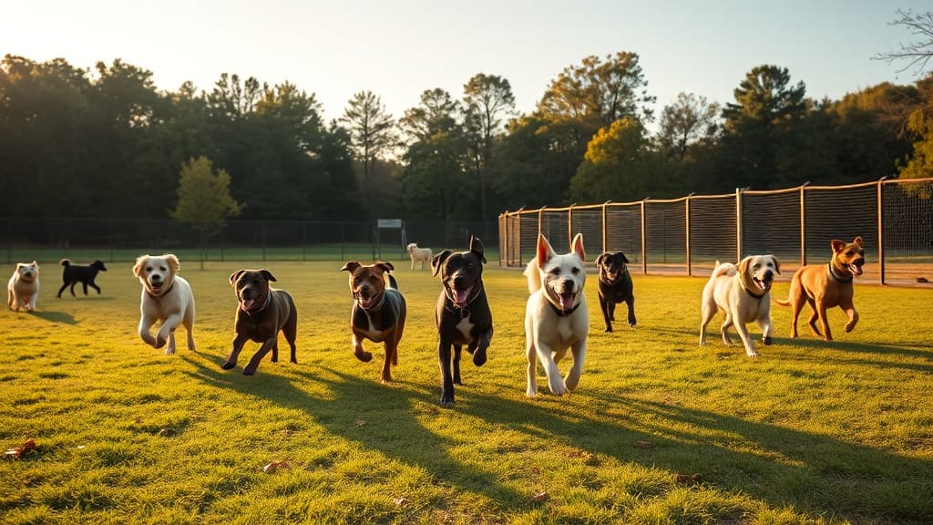 Dog Run dog park in Charlotte, NC