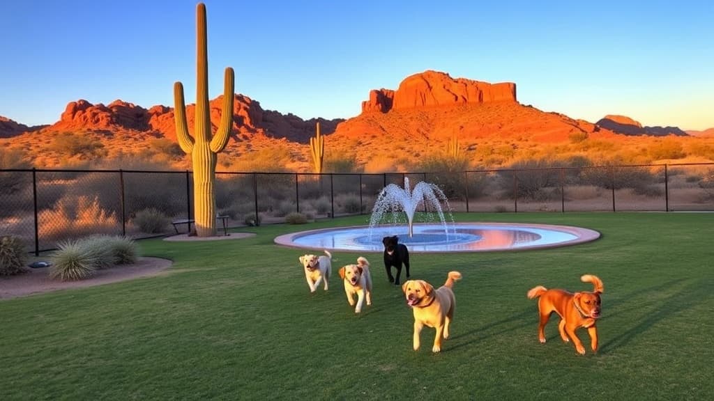 Sundance Park Dog Park dog park in Buckeye, AZ