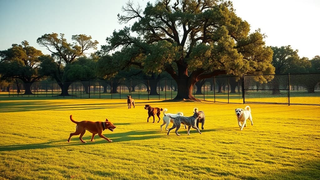 Lindale Dog Park dog park in Galveston, TX