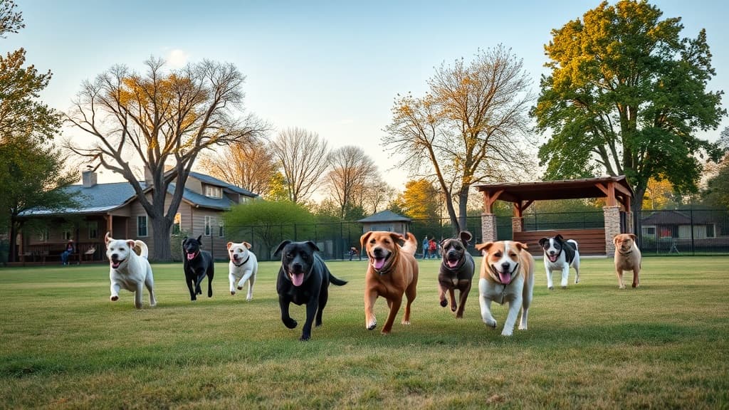Clover Dell Dog Park dog park in Sedalia, MO