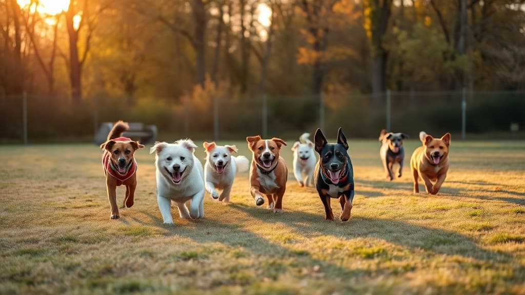 Small Dog Run dog park in Madison Heights, MI