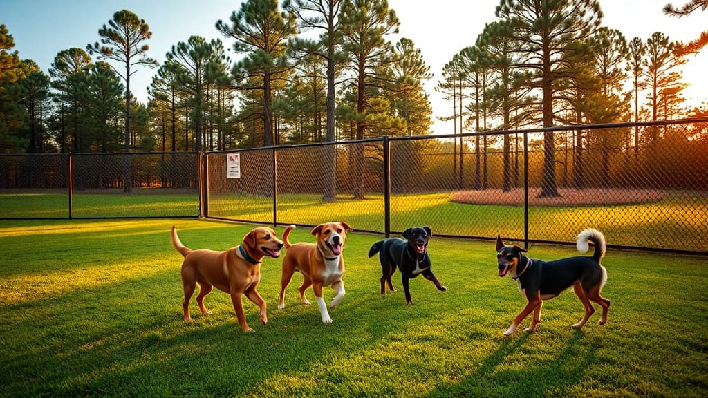 Love's Travel Stop Cullman dog park in Cullman, AL