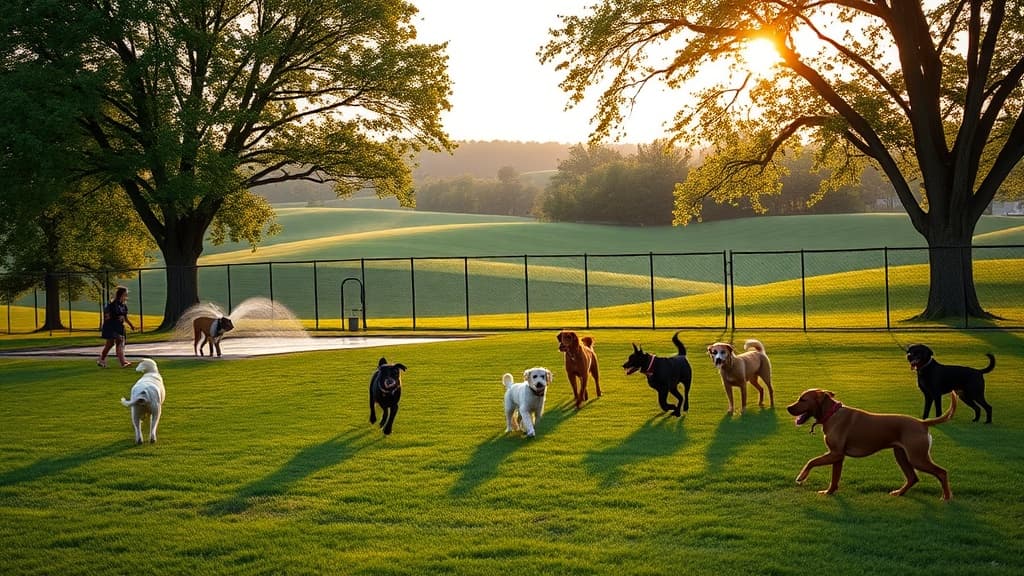 Van Wert Dog Park at Rotary Park dog park in Van Wert, OH