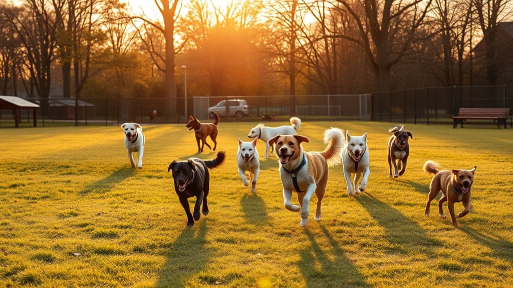 Dog Park dog park in Williamsville, IL