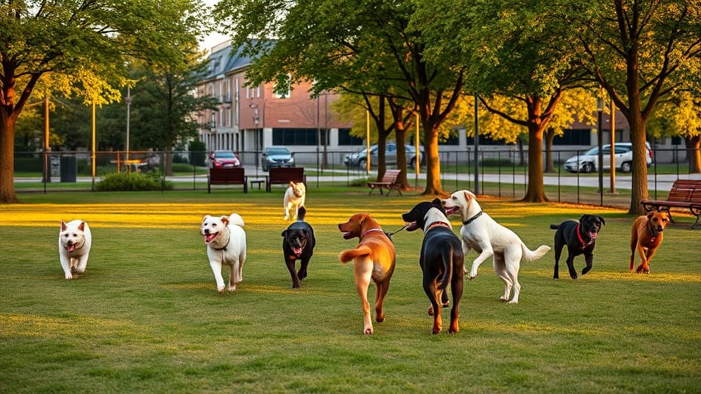 Bacon Lofts Dog Park dog park in South Burlington, VT