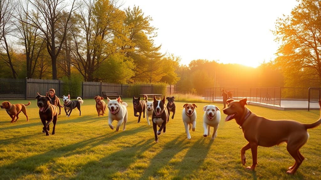 Nicollet Dog Park dog park in Minneapolis, MN