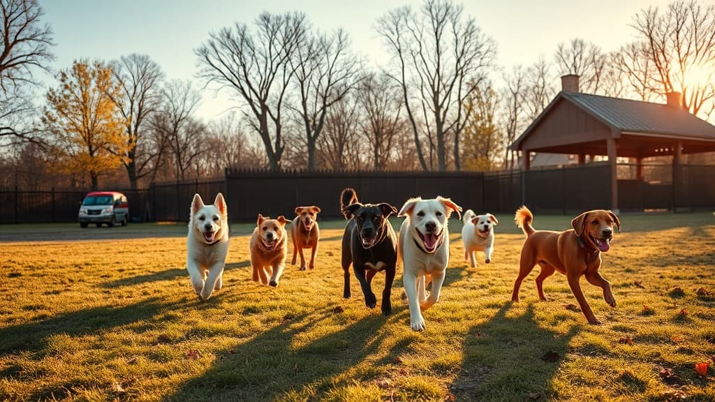 Dog Park dog park in Romeoville, IL