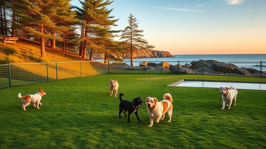 Federal Street Dog Park dog park in Waterboro, ME