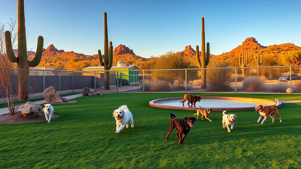 Dog Park at Quartzsite Town Park dog park in Quartzsite, AZ