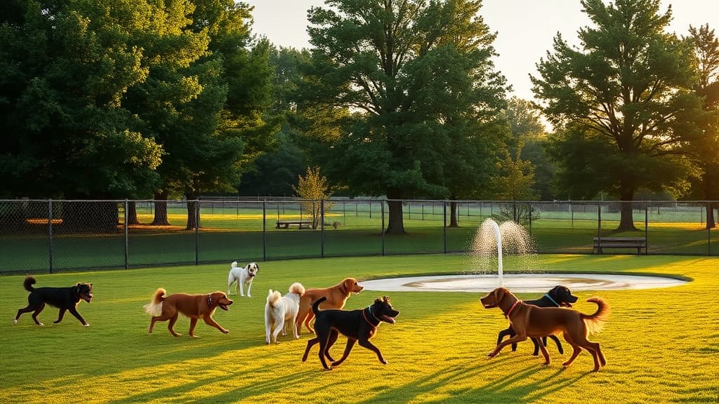 Plainsboro Dog Park dog park in Plainsboro, NJ