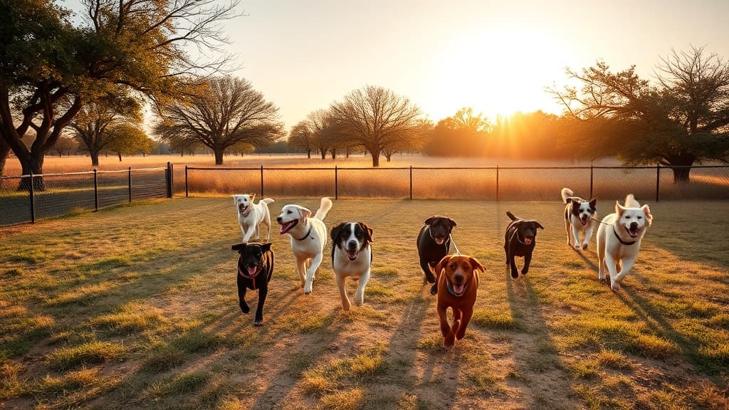 Double Creek Bark Park dog park in Austin, TX