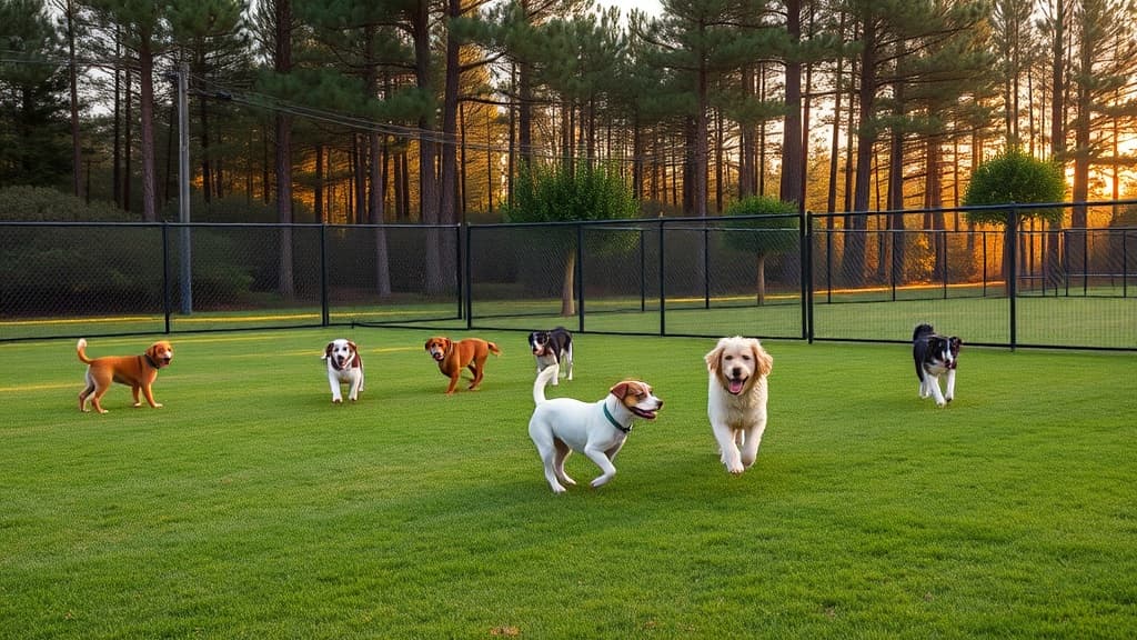 Love's Travel Stop dog park in Irvington, AL