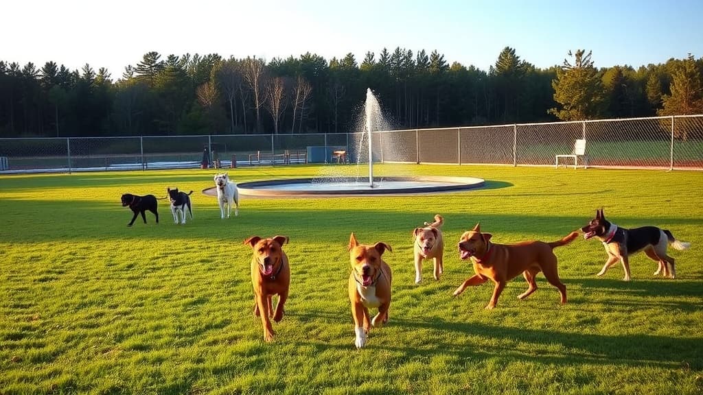 Curtis Whitaker Bark Park dog park in Battle Creek, MI