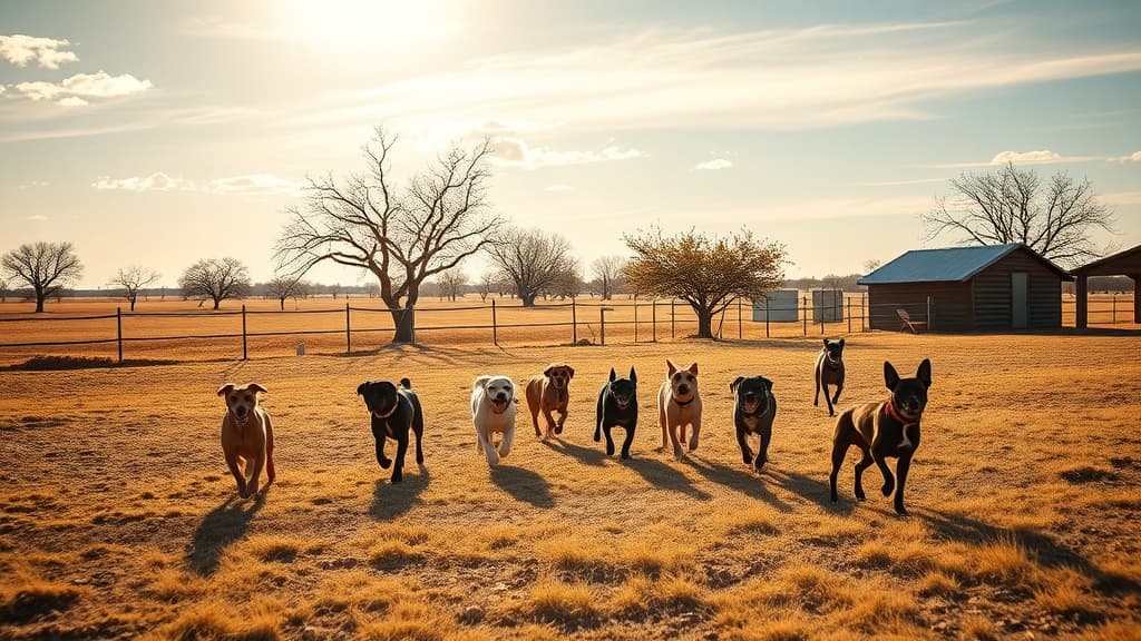 Camp Barkeley Dog Park dog park in Abilene, TX
