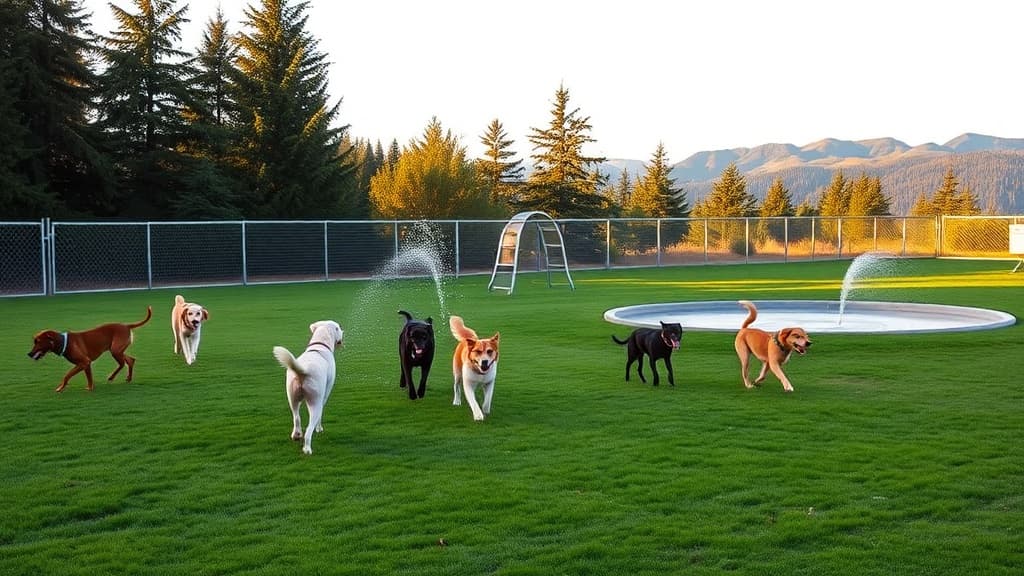 Foothills Dog Park dog park in Hoodsport, WA