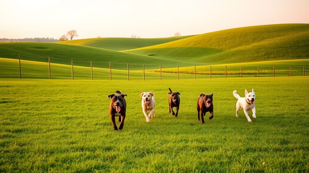 Warnimont Dog Exercise Area dog park in Cudahy, WI