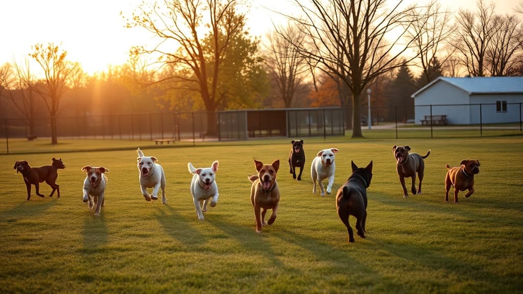 Dawg Park dog park in Wabash, IN