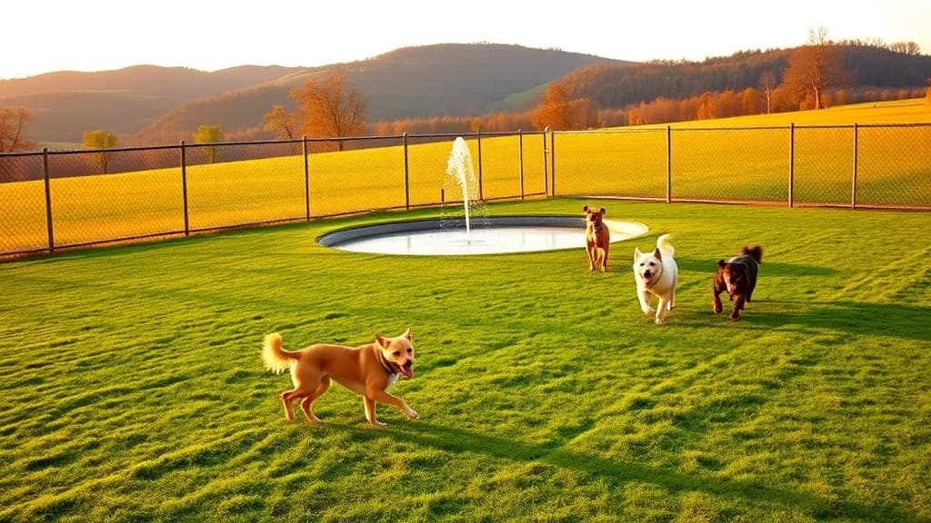 Pleasant Grove Dog Park dog park in Palmyra, VA