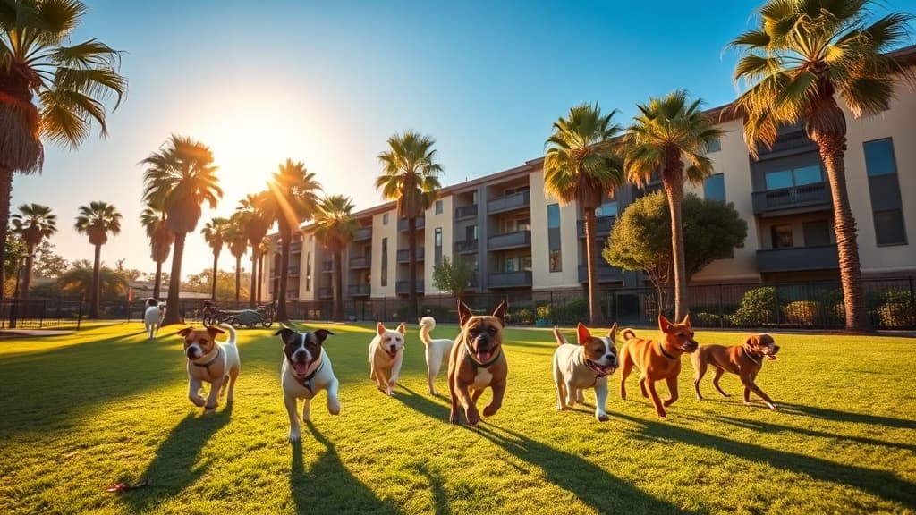 The Standard Apartments' Dog Park dog park in San Jose, CA